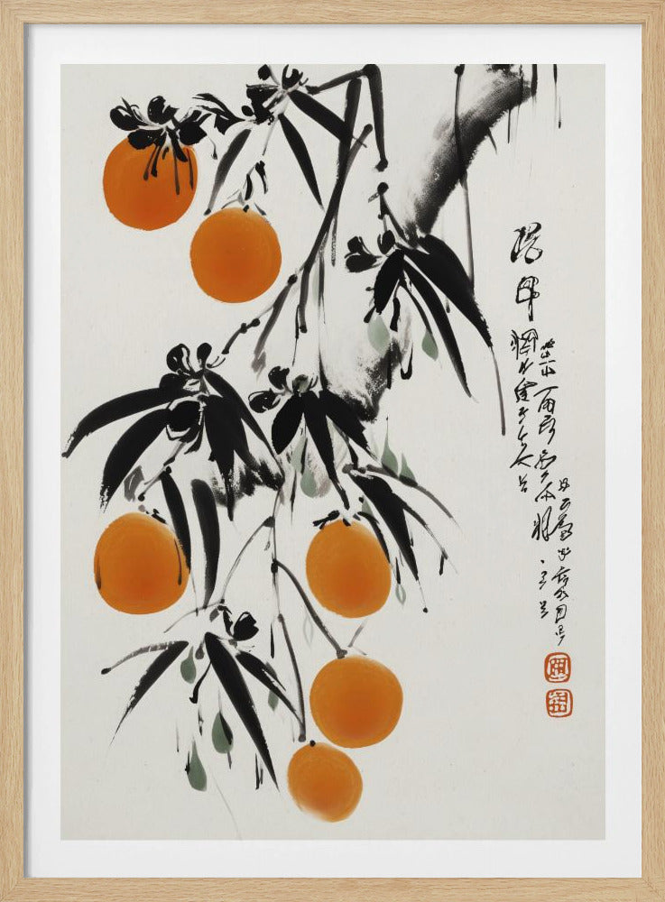Japanska apelsiner | Poster