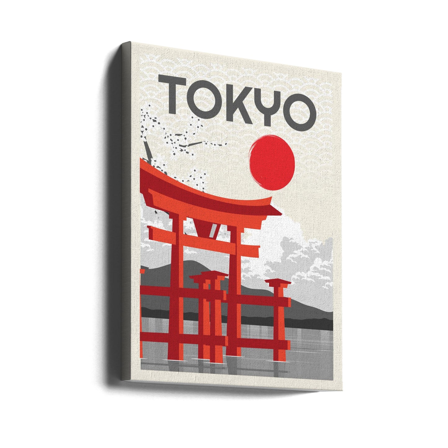 Sol de Tokio | Impresiones en Lienzo