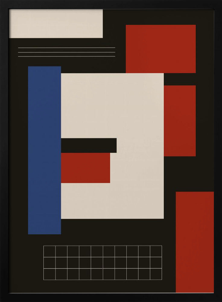 Eingebaute Formen Nr. 05 | Poster