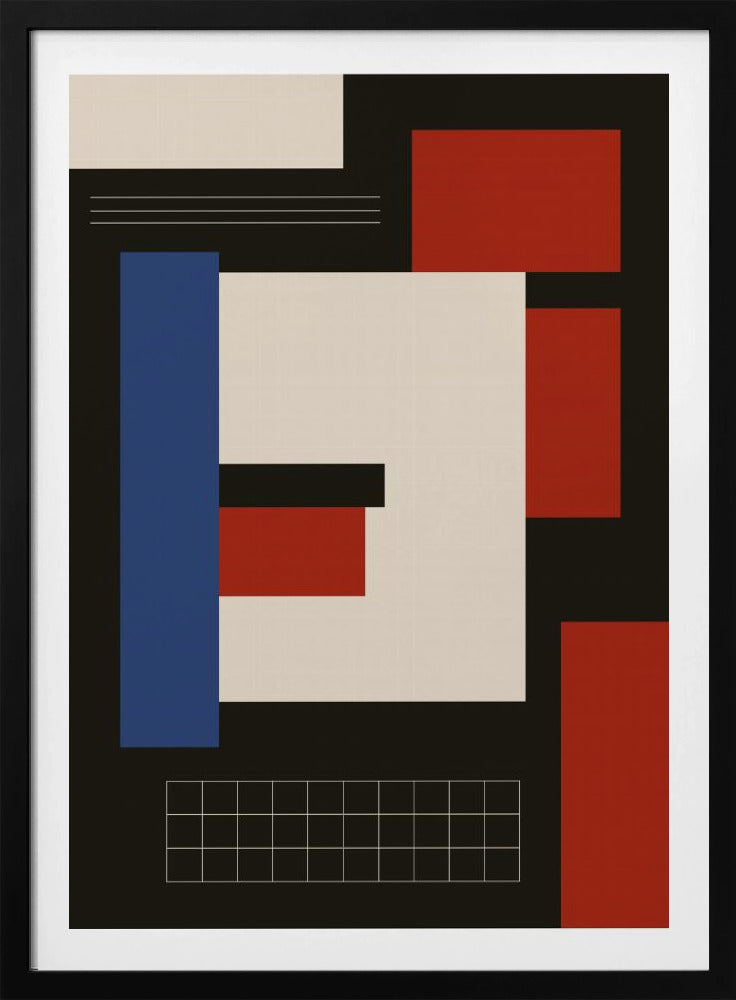 Eingebaute Formen Nr. 05 | Poster