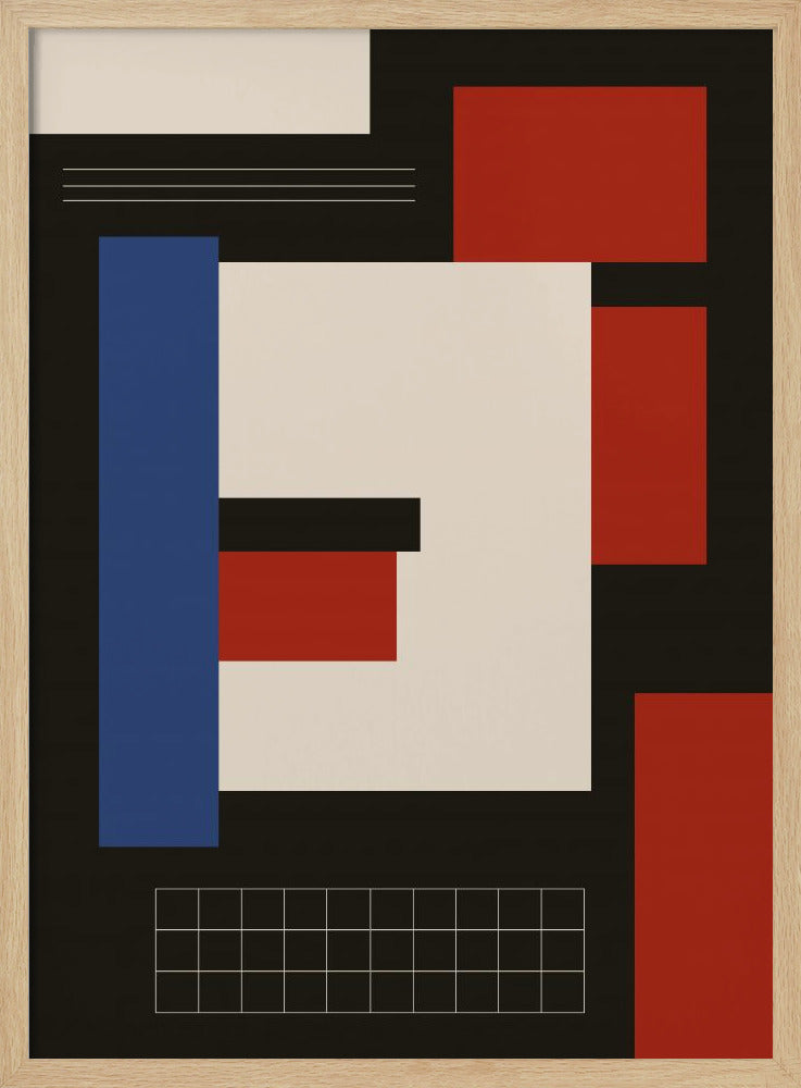 Eingebaute Formen Nr. 05 | Poster