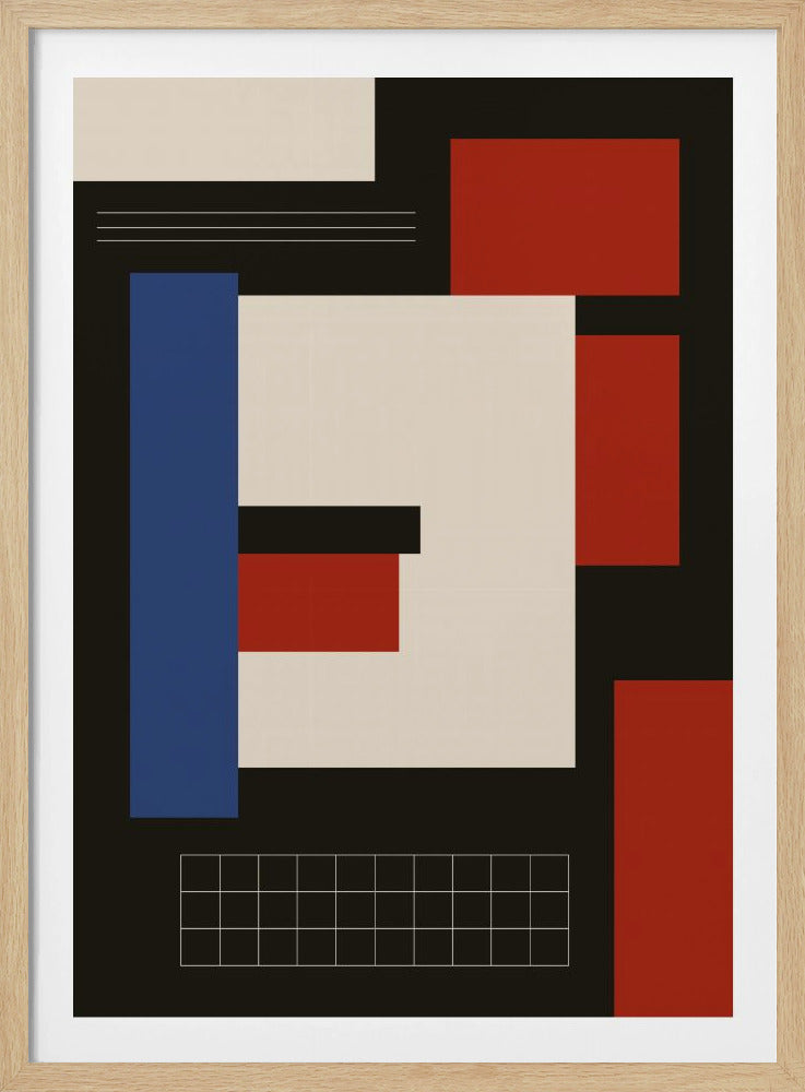Eingebaute Formen Nr. 05 | Poster