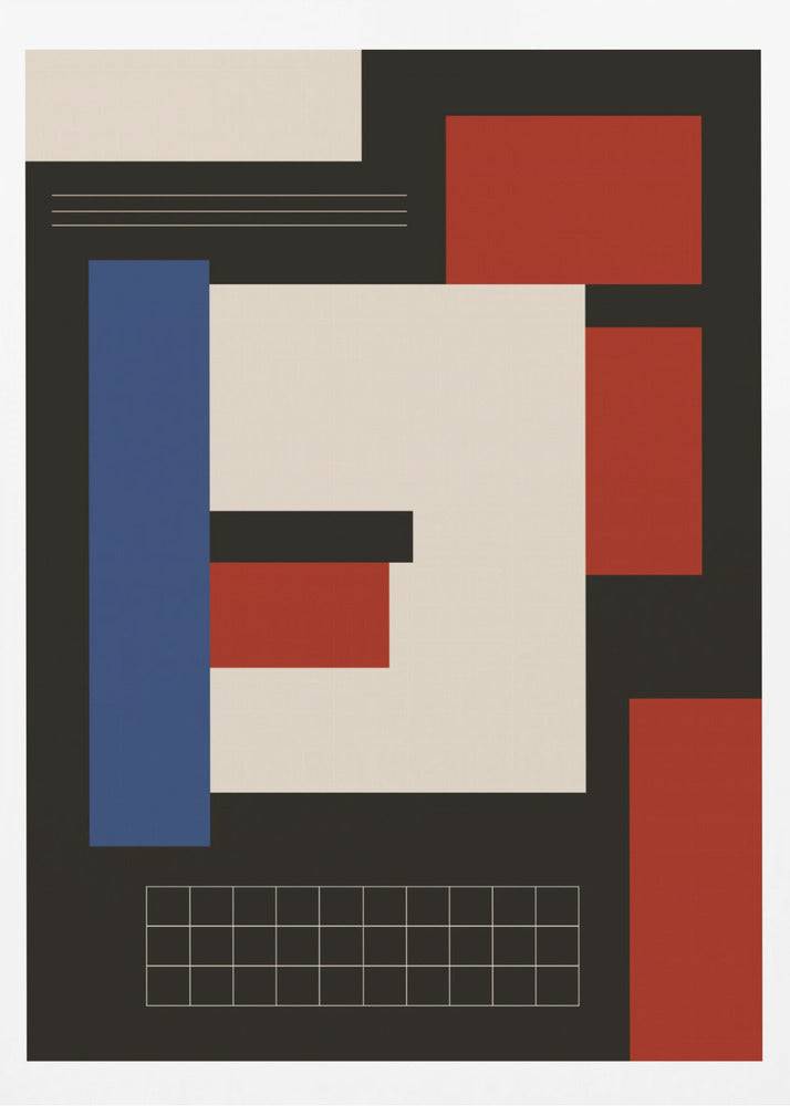 Eingebaute Formen Nr. 05 | Poster