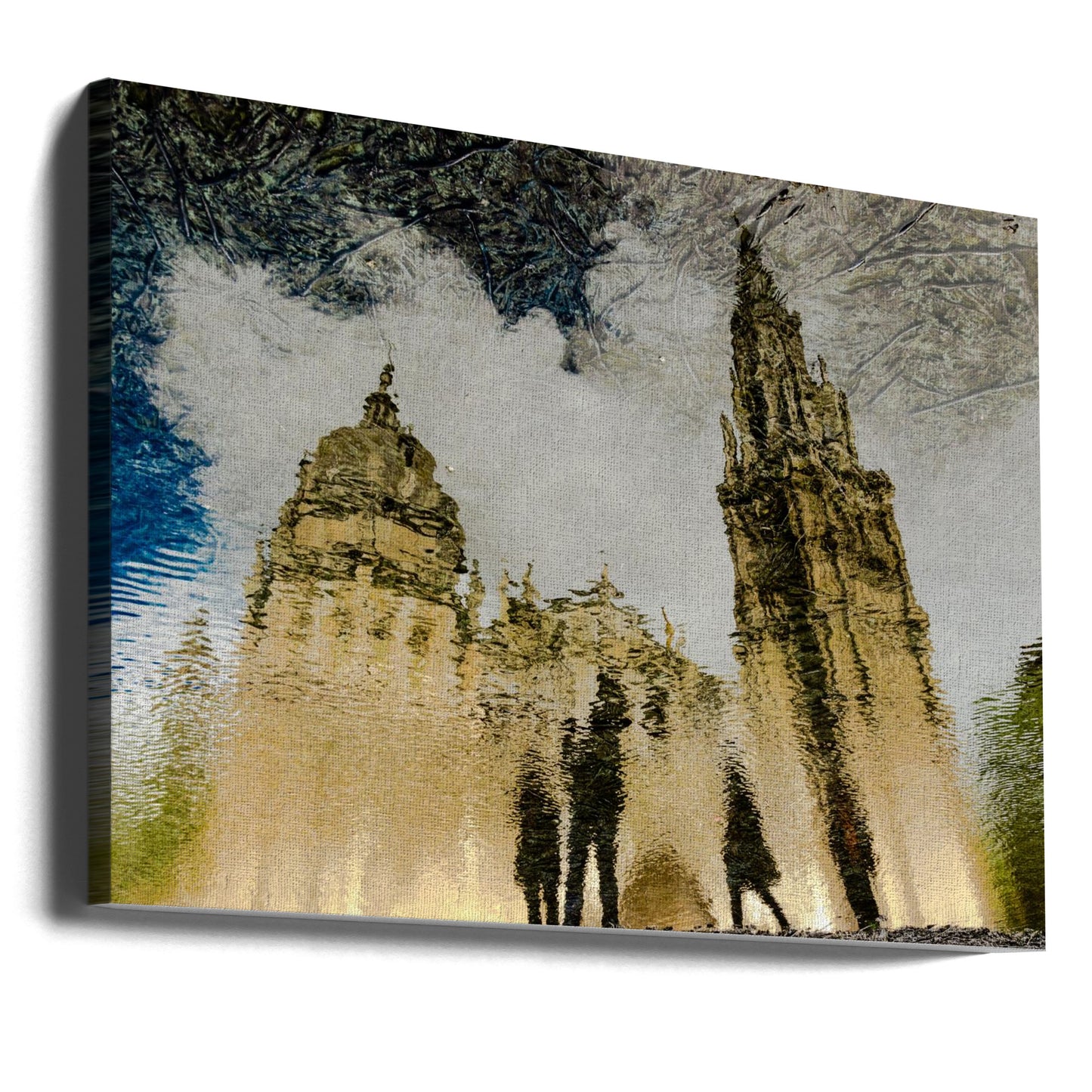 Reflektion av Toledokatedralen | Canvas