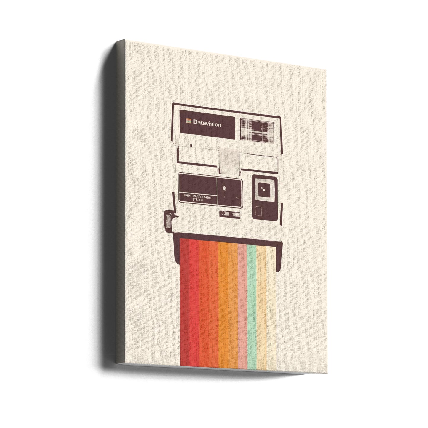 Instant Camera Rainbow | Canvas