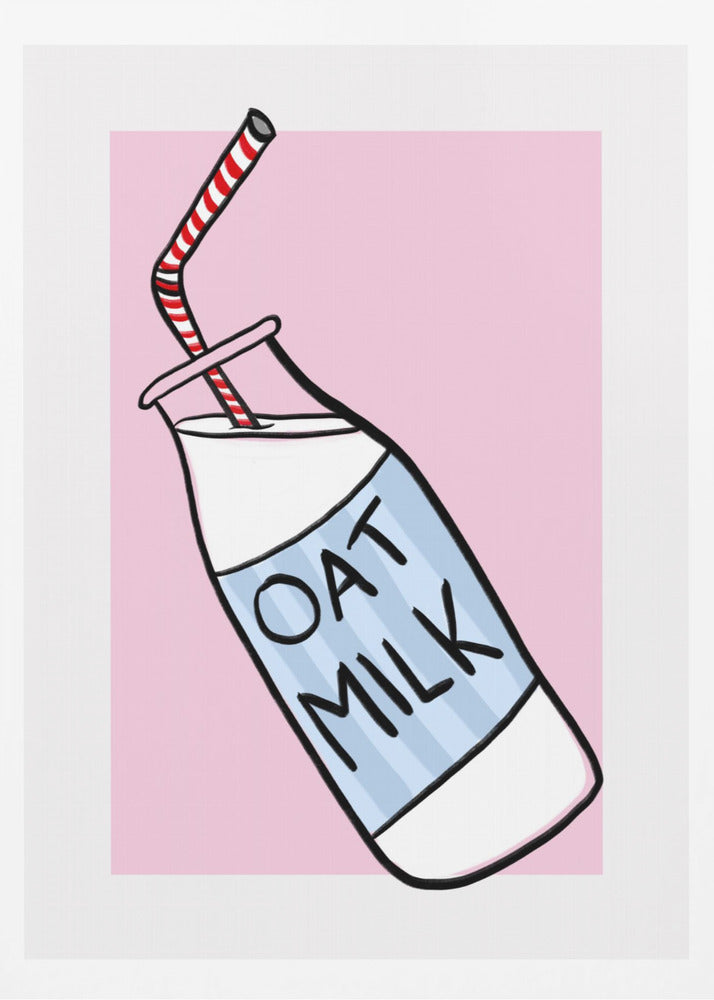 Oat Milk Delight | Poster