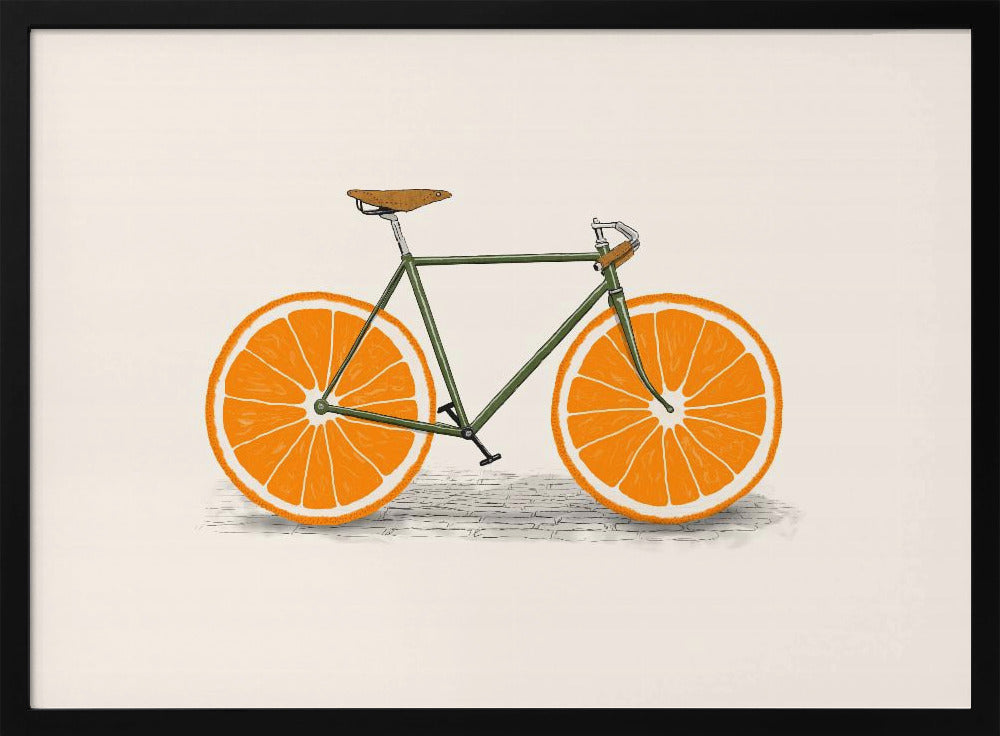 Ruedas Naranjas | Posters - Impresiones de Arte