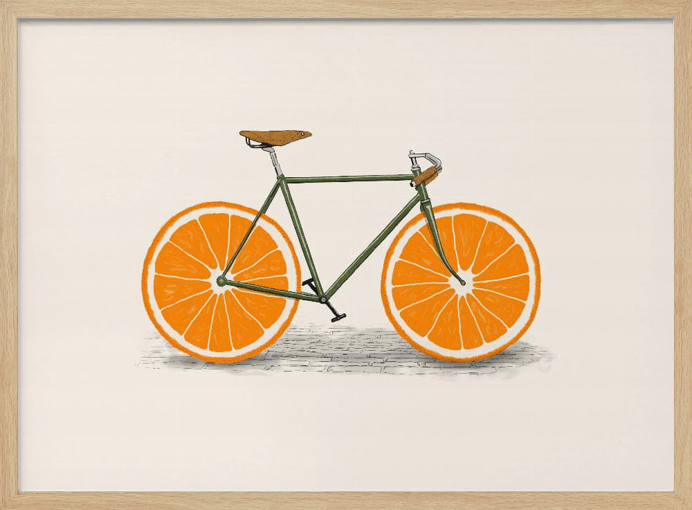 Ruedas Naranjas | Posters - Impresiones de Arte