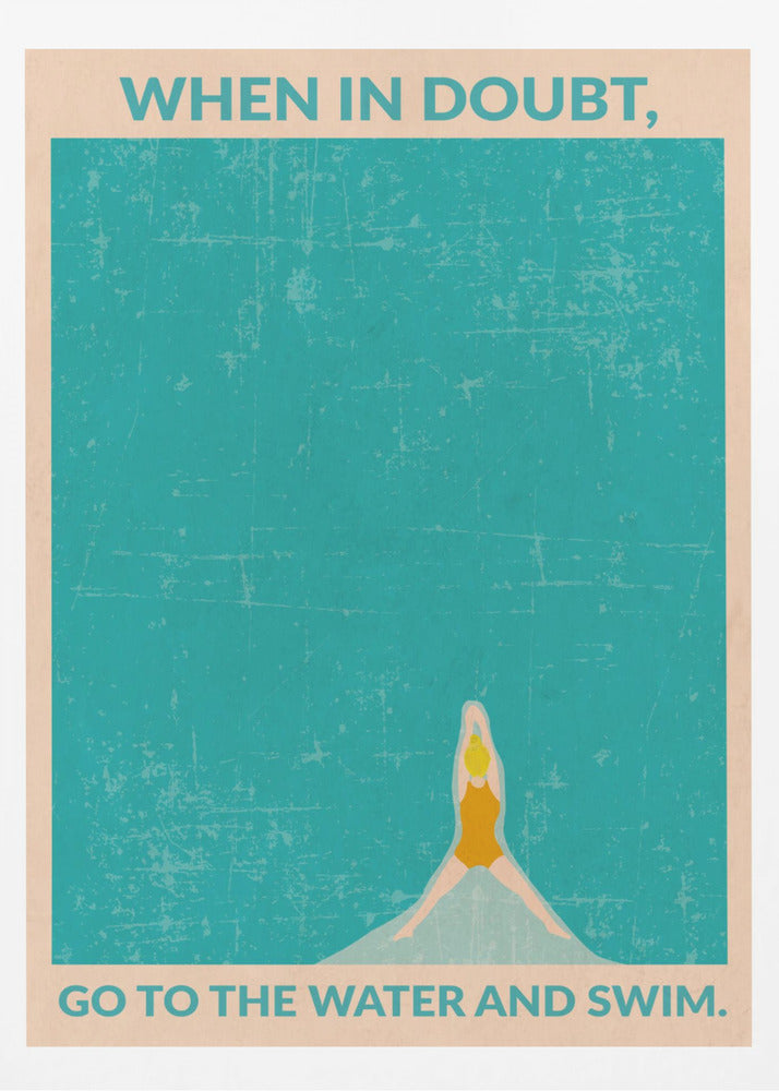 Open Water (blonde) | Poster