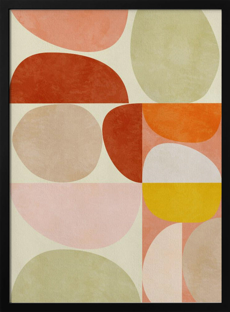 Pastellgeometrie | Poster