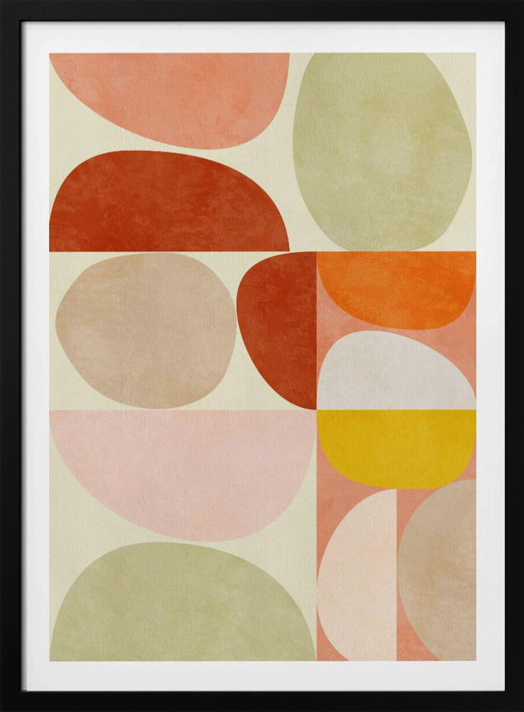 Pastellgeometrie | Poster