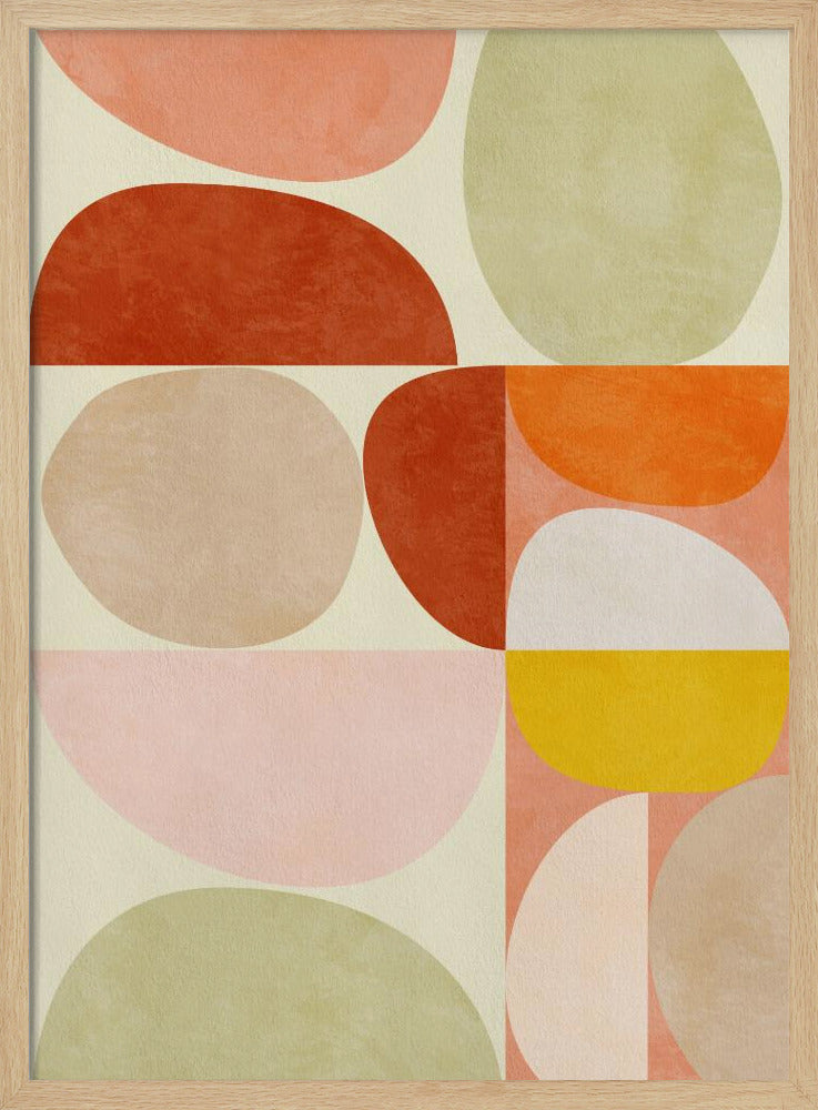 Pastellgeometrie | Poster