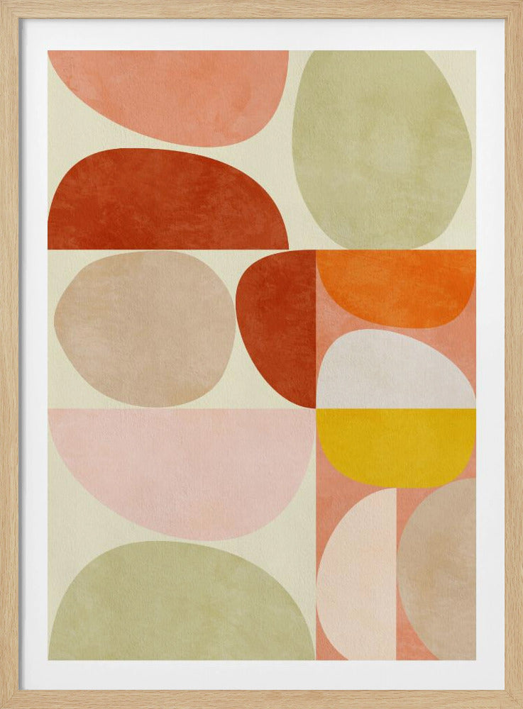 Pastellgeometrie | Poster