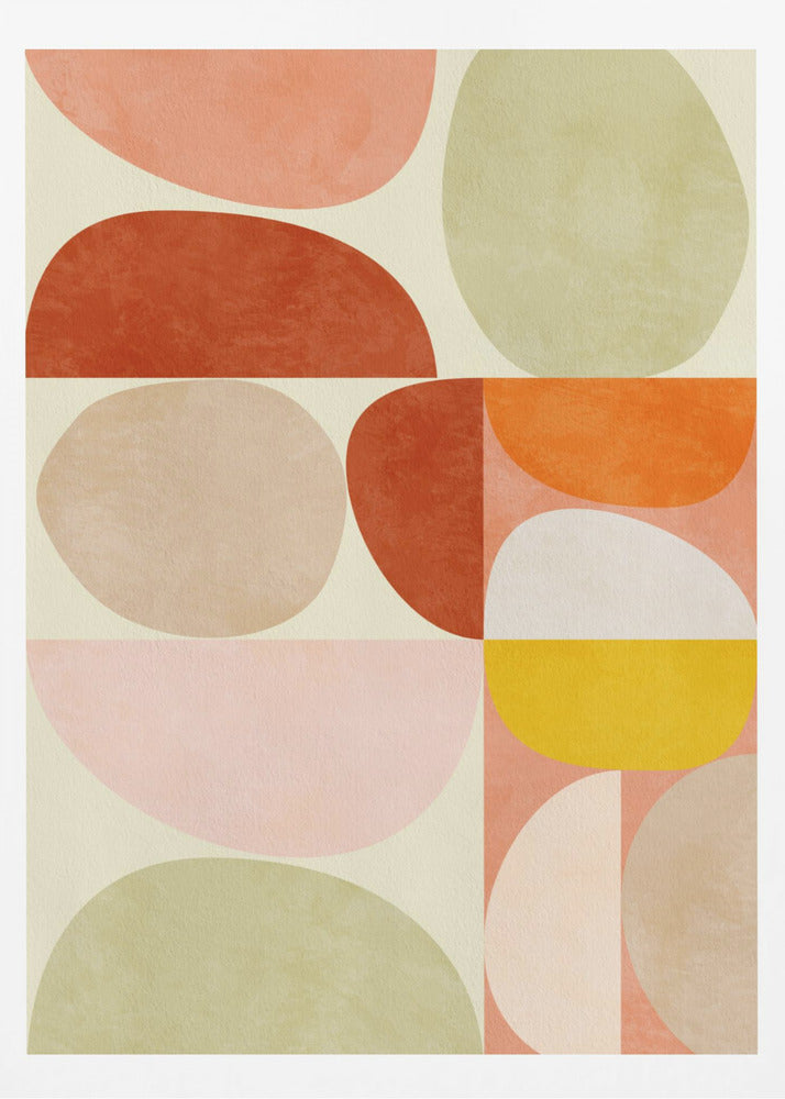 Pastellgeometrie | Poster
