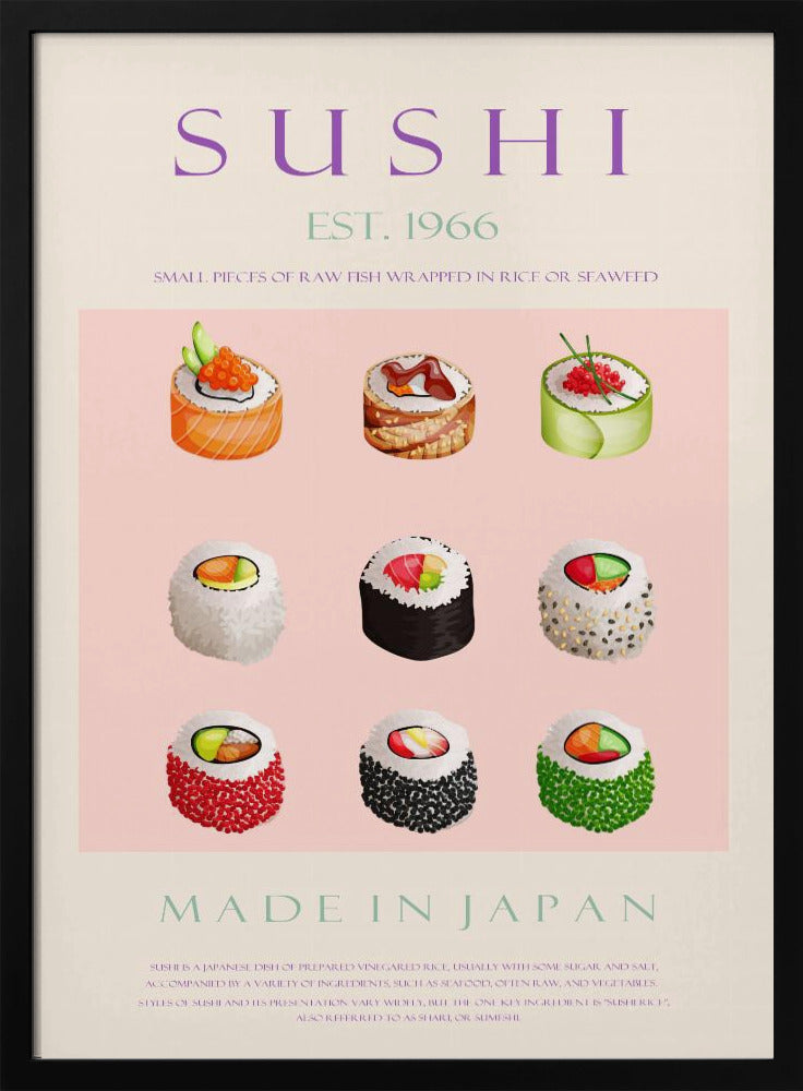 Sushi Est. 1966 | Poster