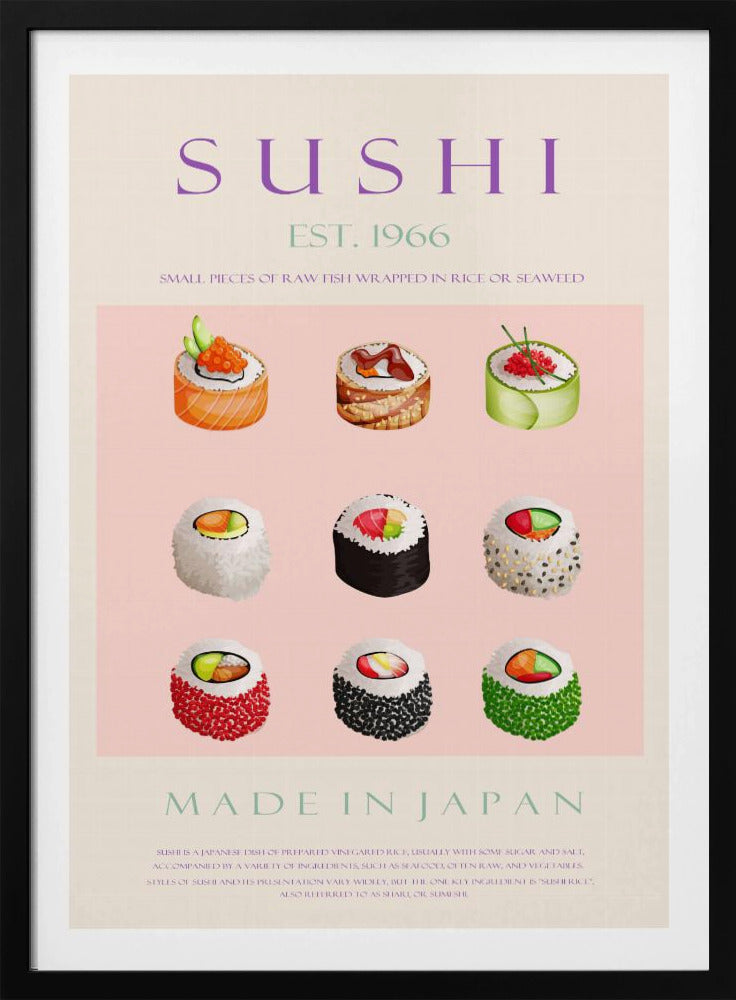 Sushi Est. 1966 | Poster