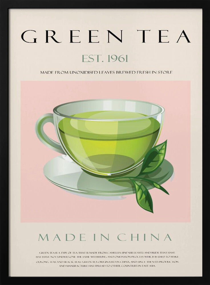Green Tea Est. 1961 | Poster