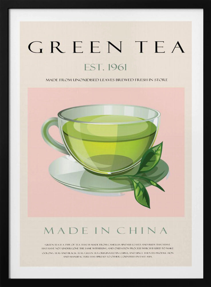 Green Tea Est. 1961 | Poster