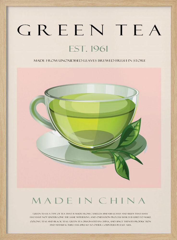 Green Tea Est. 1961 | Poster