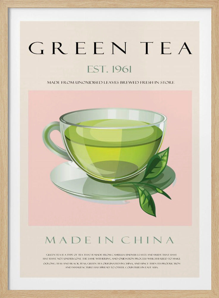 Green Tea Est. 1961 | Poster