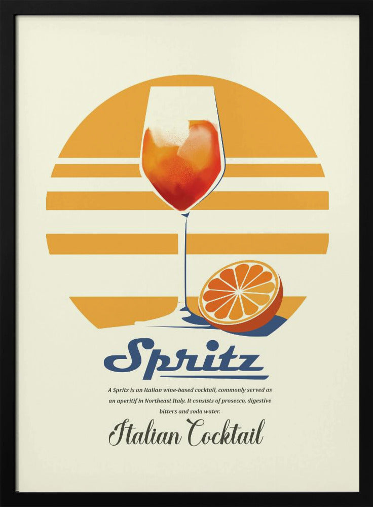 Spritz-kesäprintti | Julisteet - Taidevedokset