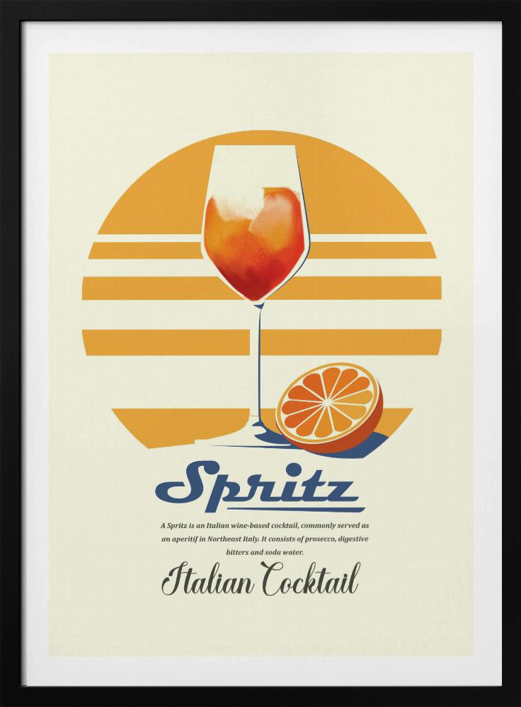 Spritz-kesäprintti | Julisteet - Taidevedokset