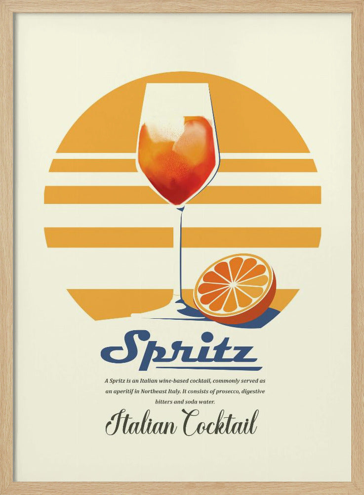 Spritz-kesäprintti | Julisteet - Taidevedokset