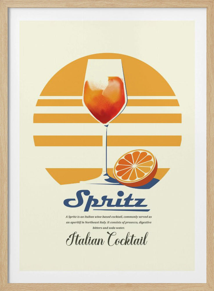 Spritz-kesäprintti | Julisteet - Taidevedokset