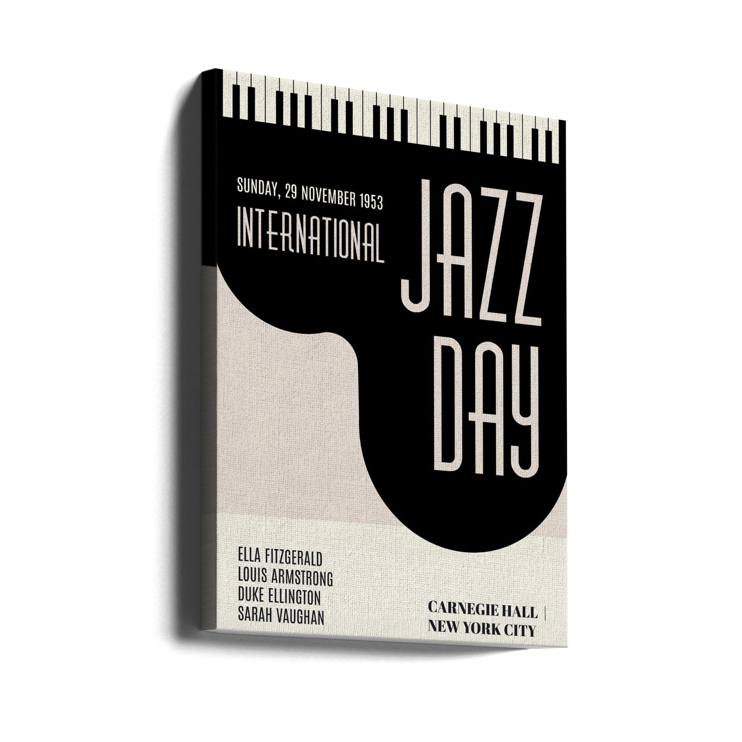 Días de jazz | Impresiones en Lienzo