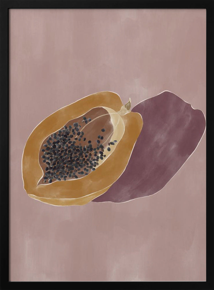 Papaya | Plakater - Kunsttrykk