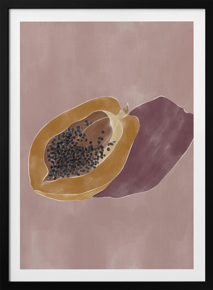 Papaya | Plakater - Kunsttrykk