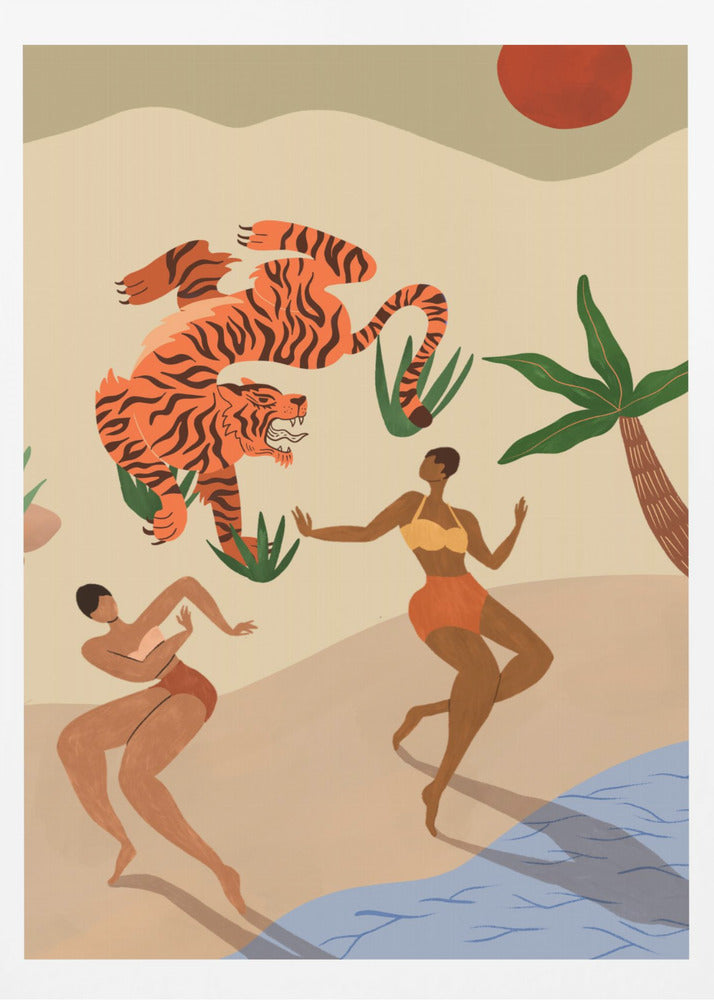 Dancing Tiger | Poster