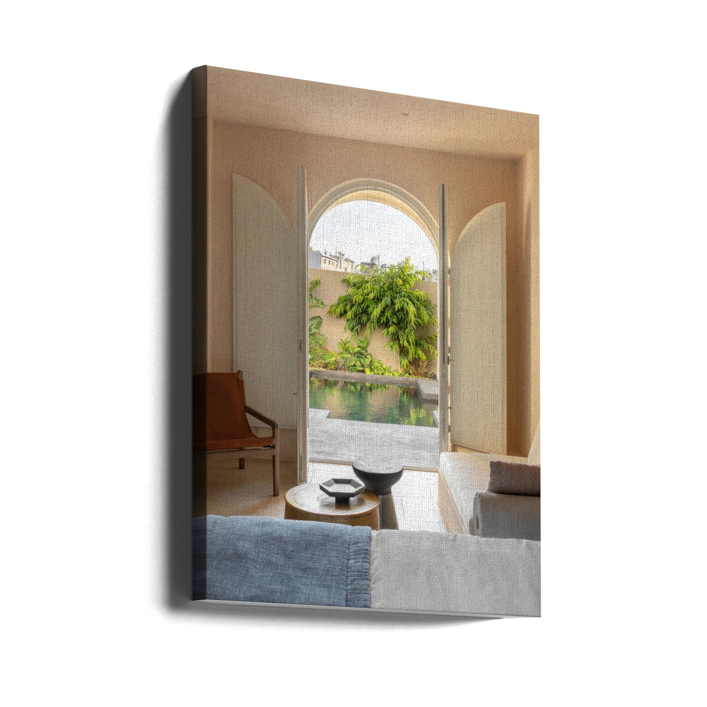 Privater Pool | Leinwand-Bilder