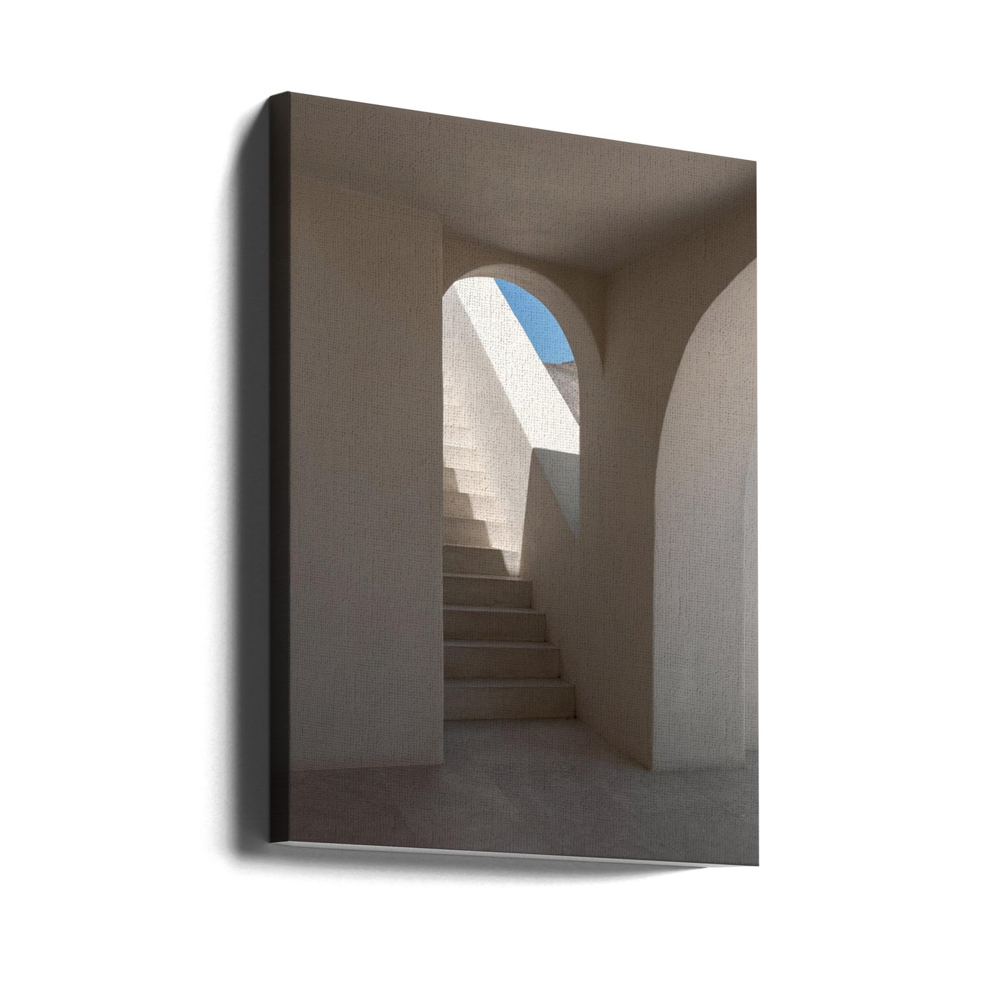 Trappa till havsutsikt | Canvas