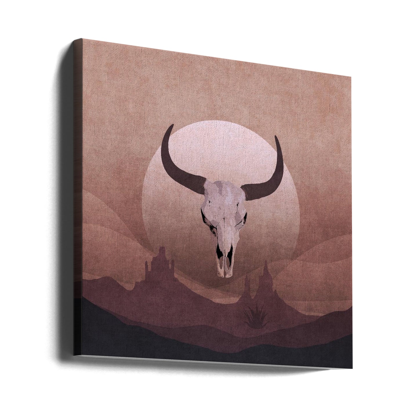 Cowboy Skull | Canvas
