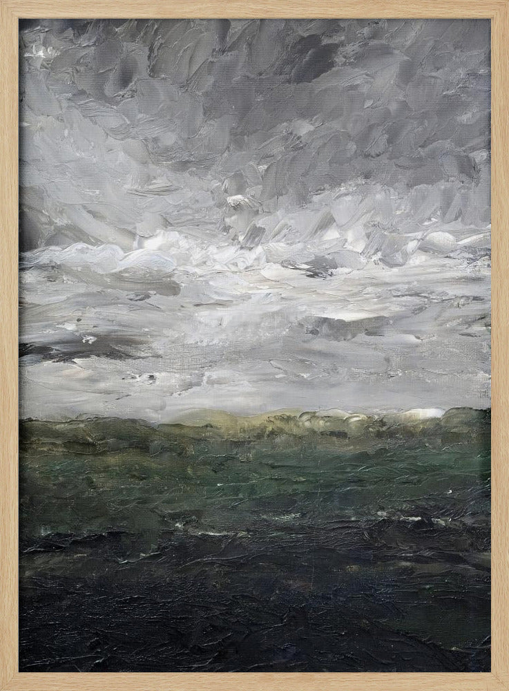 Landschaftsstudie der Heide 1905 | Poster - Kunstdruck