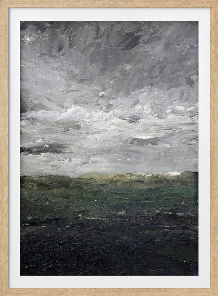 Landschaftsstudie der Heide 1905 | Poster - Kunstdruck