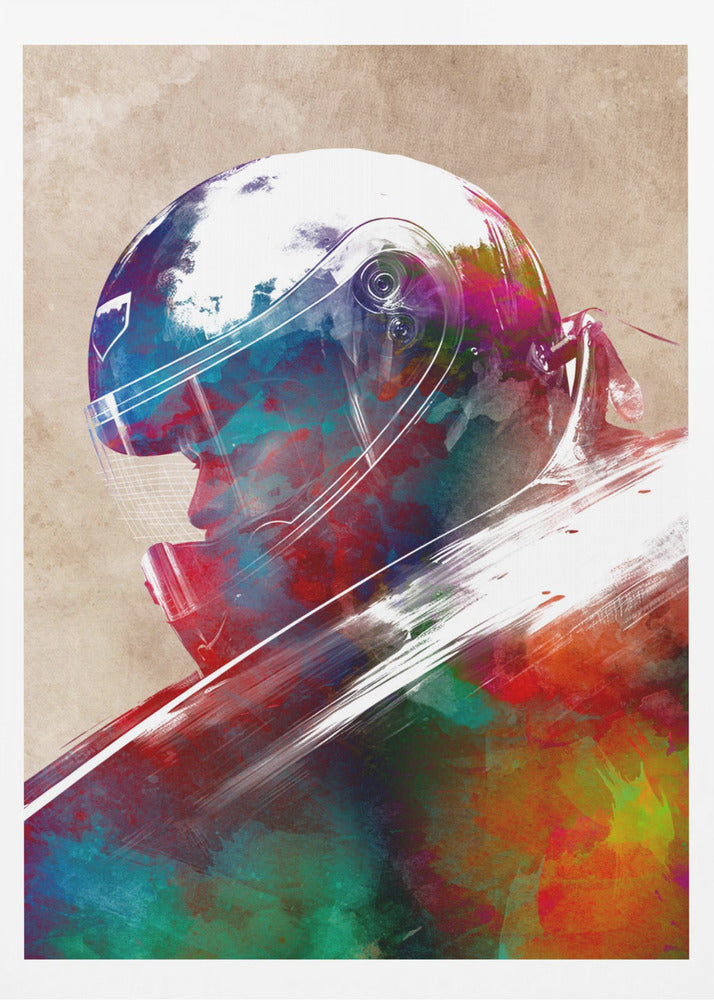Bobsleigh sport art | Poster