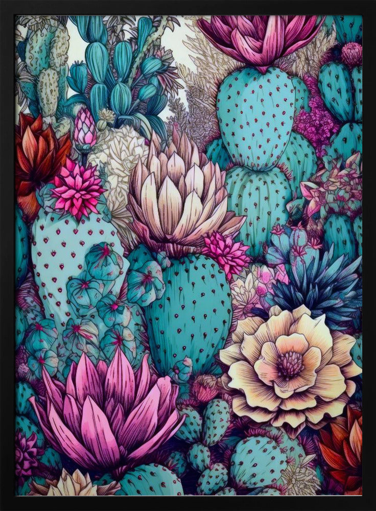 Succulents and cactus 11 | Poster