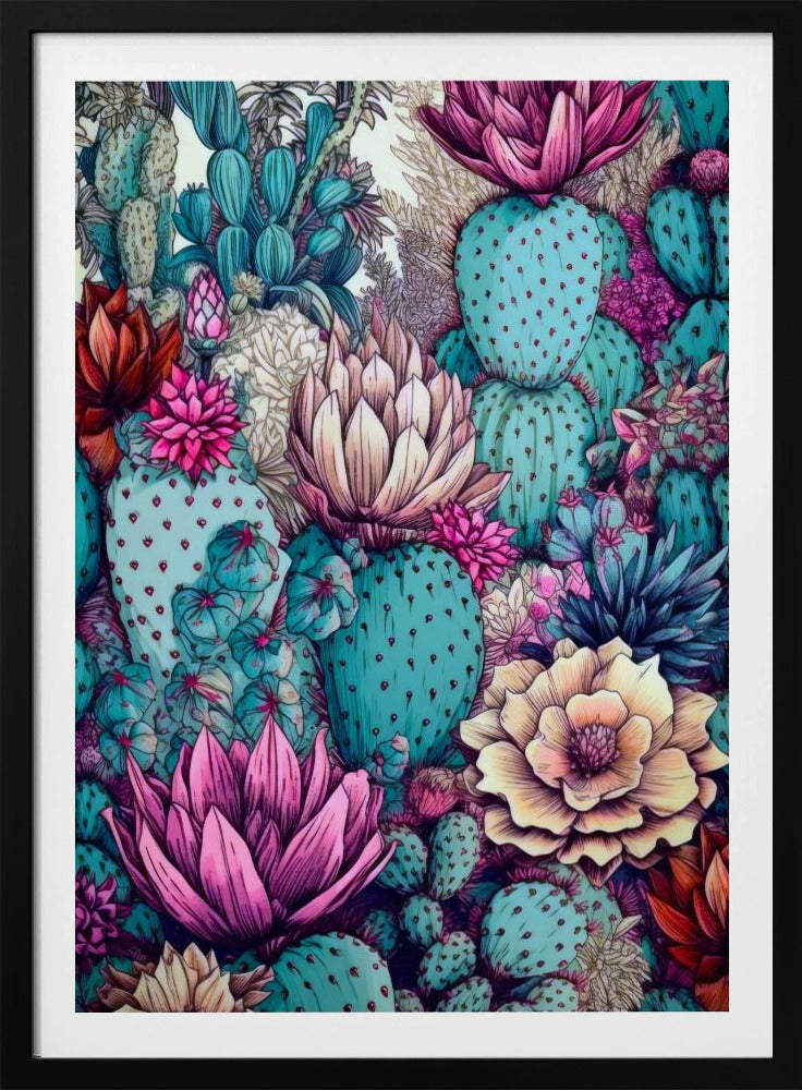 Succulents and cactus 11 | Poster