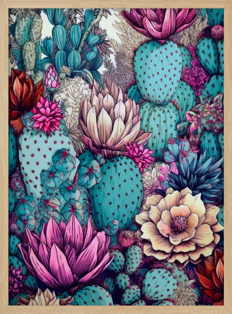 Succulents and cactus 11 | Poster