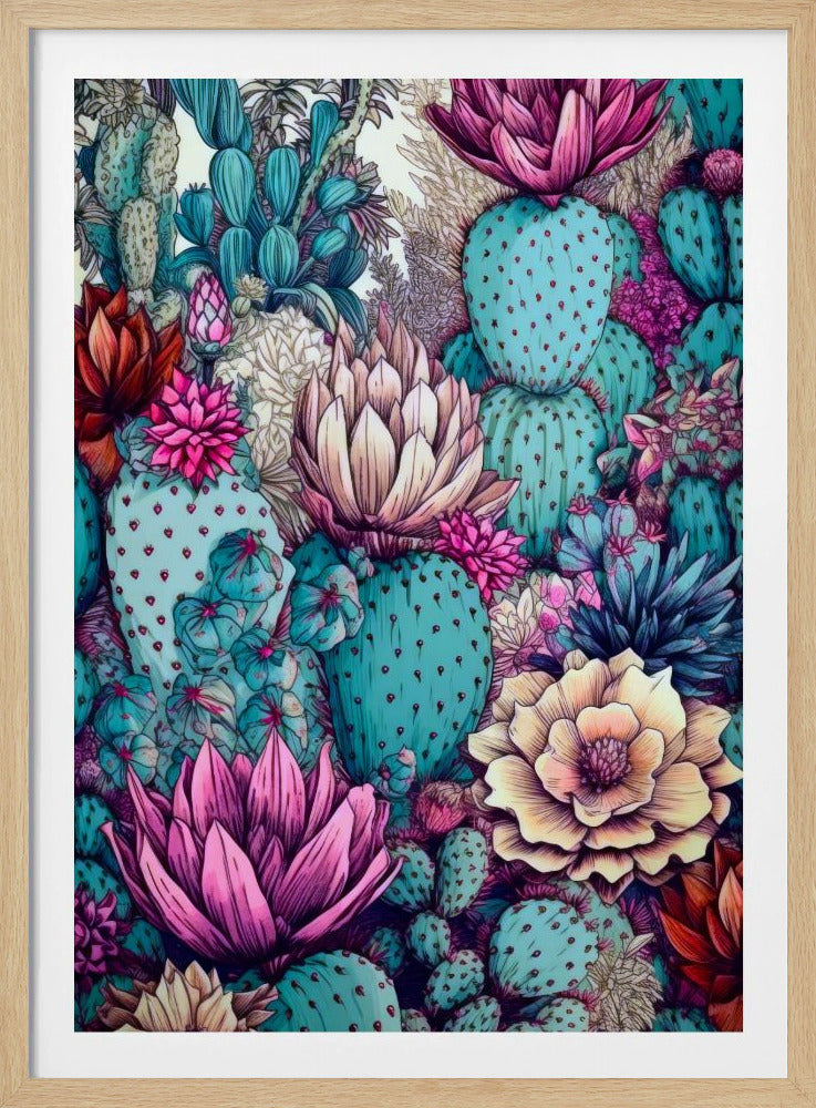 Succulents and cactus 11 | Poster