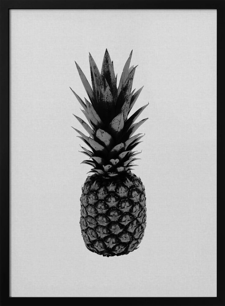 Ananas Svart & Vit | Poster