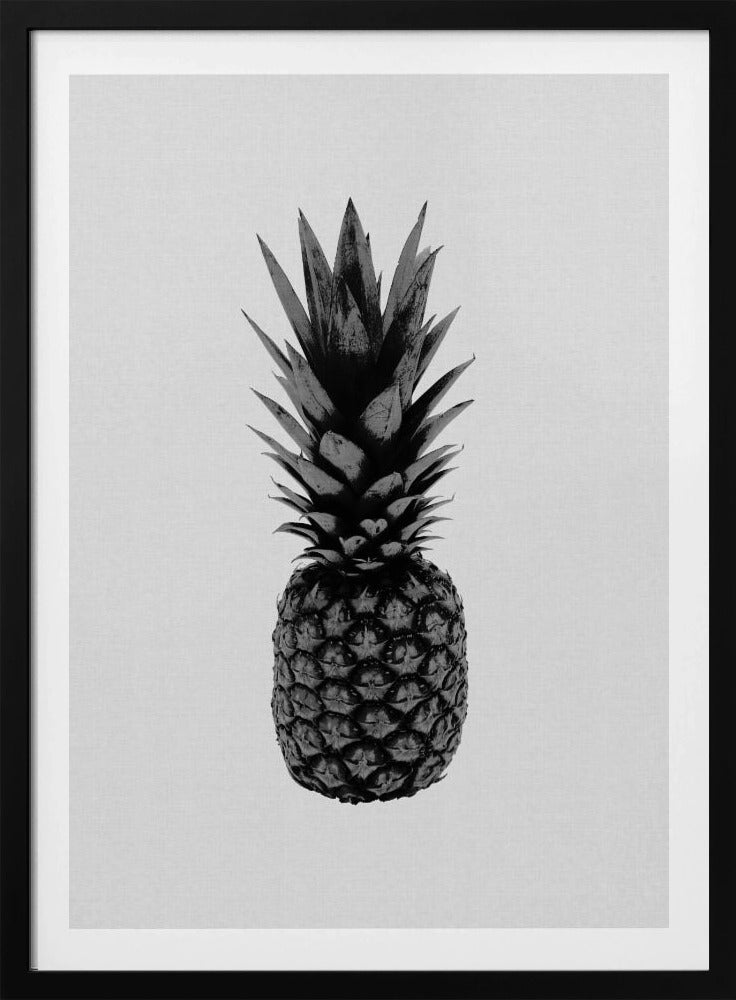 Ananas Svart & Vit | Poster