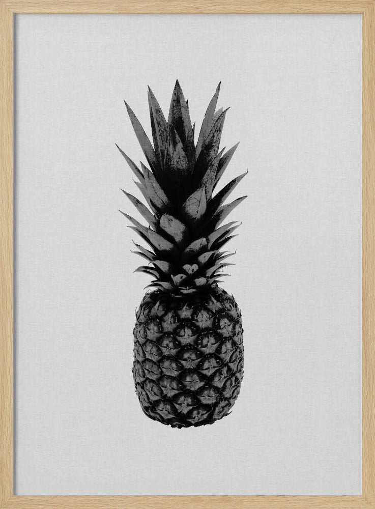 Ananas Svart & Vit | Poster