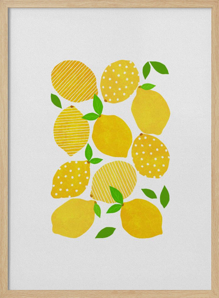 La foule des citrons | Posters - Affiche Artistique