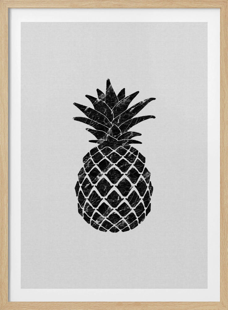 Marmor Ananas | Plakater - Kunsttryk