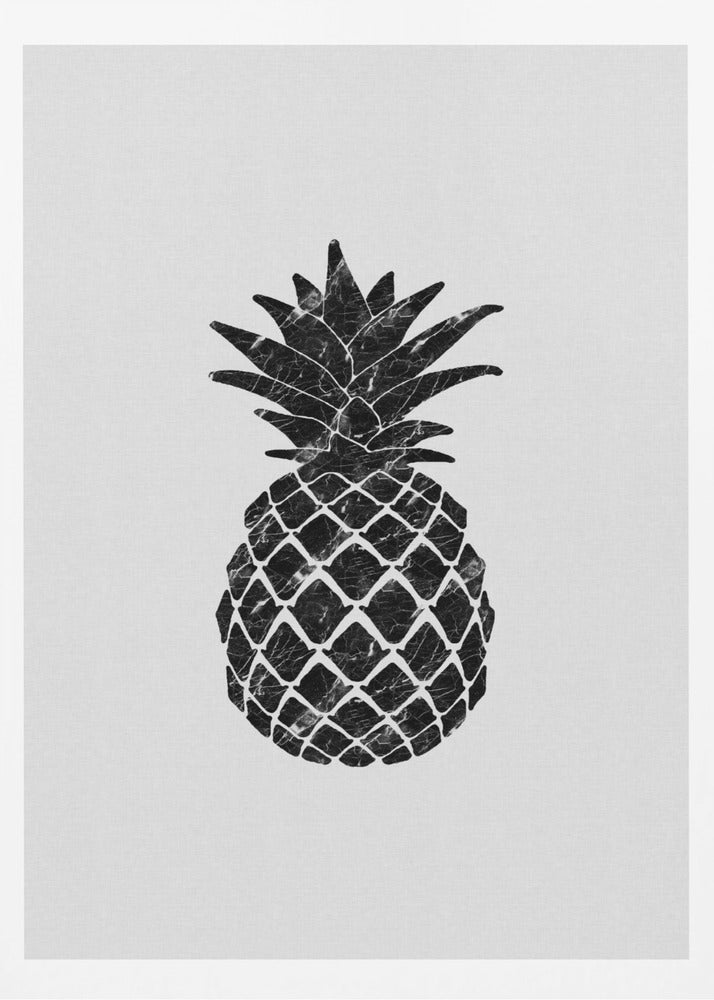 Marmor Ananas | Plakater - Kunsttryk