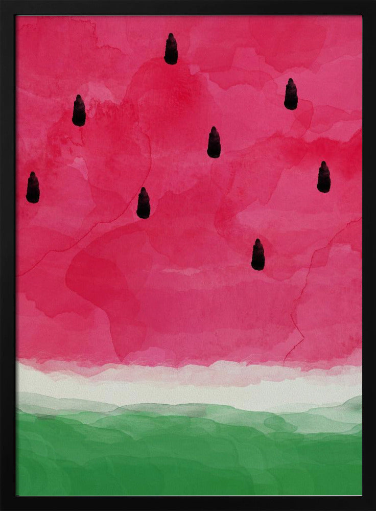 Watermelon Abstract A0 | Poster