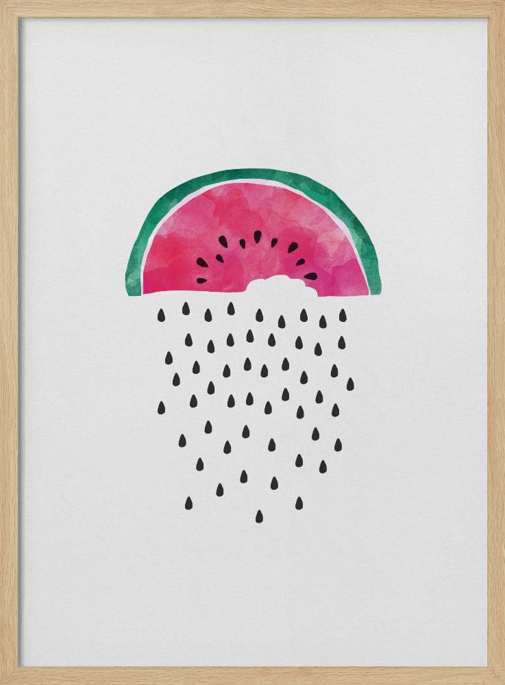 Vattenmelonregn | Poster